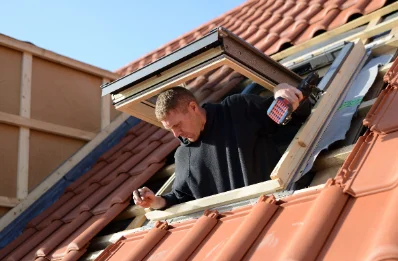 Pose de fenêtres de toit Velux au Tranger